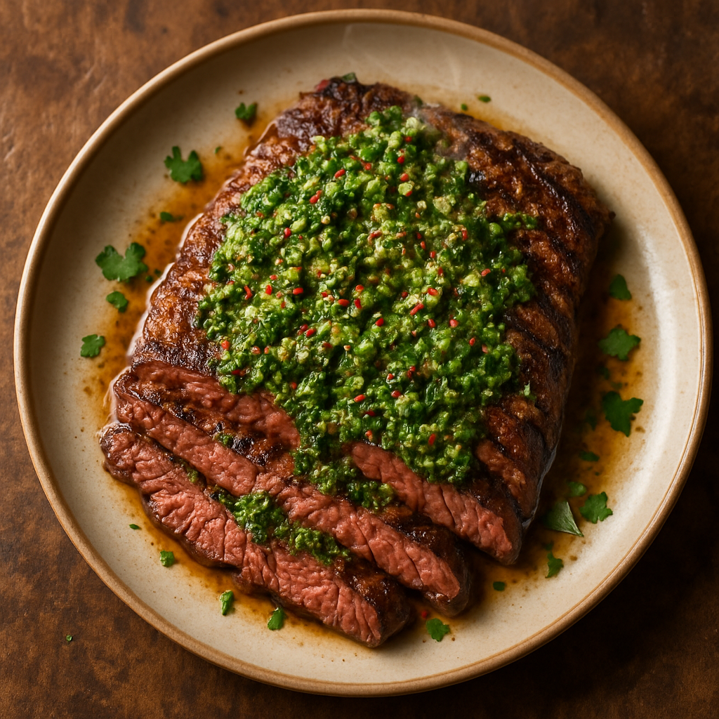 Argentinian Chimichurri Skirt Steak