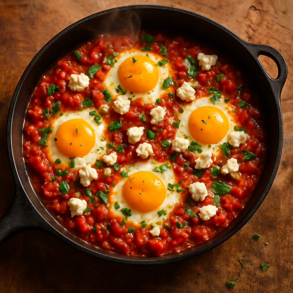 Shakshuka mit Feta