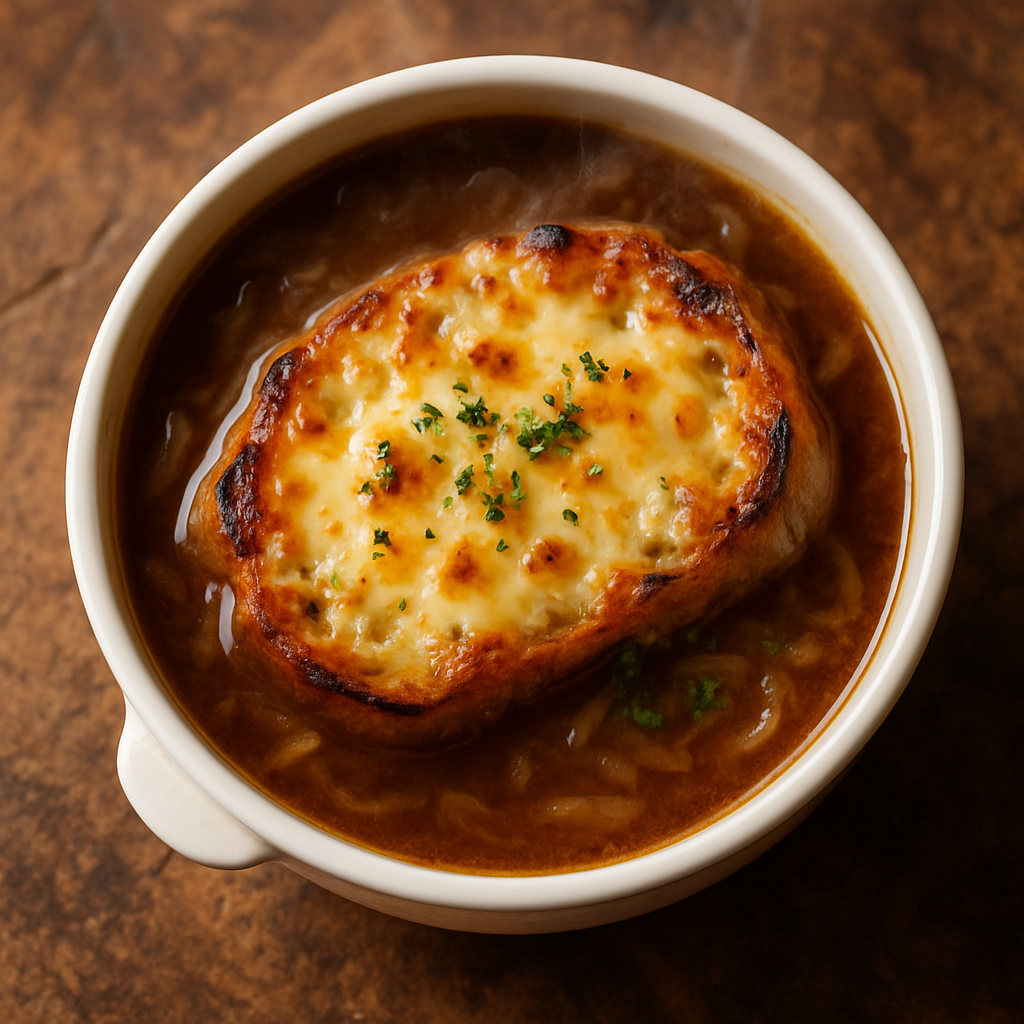 Französische Zwiebelsuppe